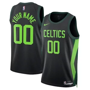 Gorgeous Boston Celtics Nike Unisex 2024/25 Custom Swingman Jersey City Edition Black
