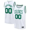Amazing Boston Celtics Fast Break Custom Jersey Association Edition White/Kelly Green/Black