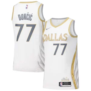 Gorgeous Dallas Mavericks Nike Swingman Player Jersey City Edition White