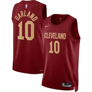 Gorgeous Darius Garland Cleveland Cavaliers Nike Unisex Swingman Jersey Icon Edition Wine/White