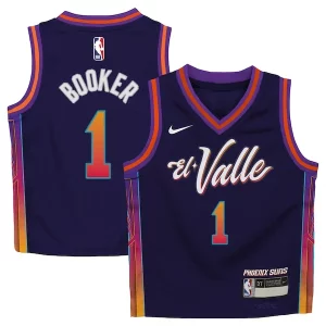 Gorgeous Devin Booker Phoenix Suns Nike Toddler Swingman Replica Jersey City Edition Purple