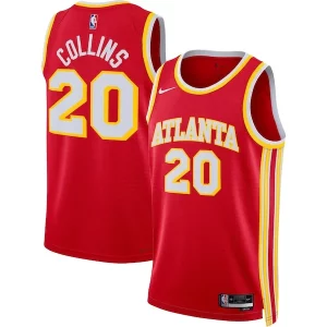 Gorgeous John Collins Atlanta Hawks Nike Unisex Swingman Jersey Icon Edition Red