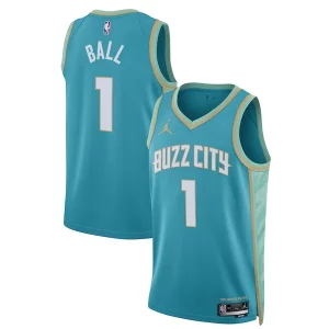 Gorgeous LaMelo Ball Charlotte Hornets Jordan Brand Unisex 2023/24 Swingman Jersey Teal City Edition