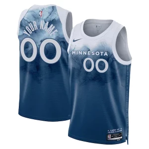 Gorgeous Minnesota Timberwolves Nike Unisex 2023/24 Custom Swingman Jersey Blue City Edition
