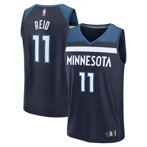 Cool Naz Reid Minnesota Timberwolves Fast Break Replica Player Jersey Icon Edition Navy