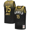 Gorgeous Nikola Jokic 2016 NBA Rising Stars Challenge Hardwood Classics Swingman Jersey Black