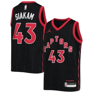 Gorgeous Pascal Siakam Toronto Raptors Jordan Brand Youth 2020/21 Swingman Jersey Statement Edition Black