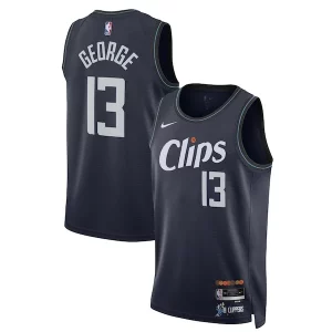 Gorgeous Paul George LA Clippers Nike Unisex 2023/24 Swingman Jersey Navy City Edition