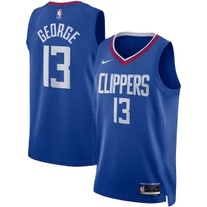 Gorgeous Paul George LA Clippers Nike Unisex Swingman Jersey Icon Edition Royal