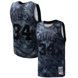 Gorgeous Paul Pierce Boston Celtics Hardwood Classics 2007/08 Tie Dye Swingman Jersey Black