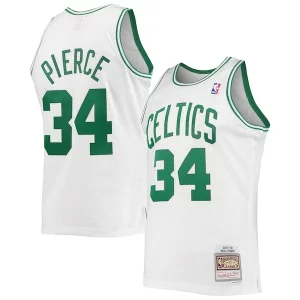 Gorgeous Paul Pierce Boston Celtics Hardwood Classics Swingman Jersey White/Kelly Green