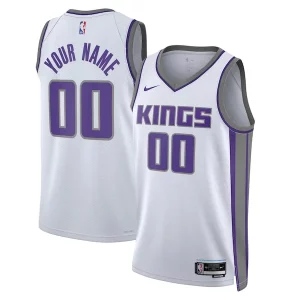 Gorgeous Sacramento Kings Nike Unisex 2022/23 Swingman Custom Jersey White Association Edition