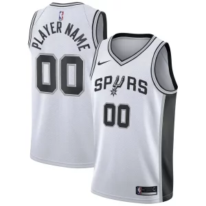Gorgeous San Antonio Spurs Nike 2020/21 Swingman Custom Jersey Association Edition White