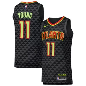 Gorgeous Trae Young Atlanta Hawks Nike Authentic Player Jersey Icon Edition Black