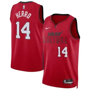 Gorgeous Tyler Herro Miami Heat Nike Unisex 2024/25 Swingman Player Jersey City Edition Red
