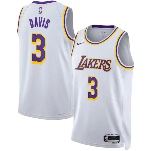 Impressive Anthony Davis Los Angeles Lakers Nike Unisex Swingman Jersey Association Edition White