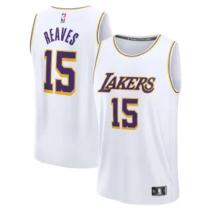 Impressive Austin Reaves Los Angeles Lakers Youth Fast Break Replica Player Jersey Association Edition White