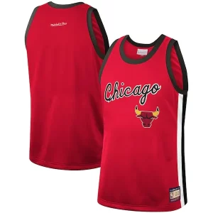 Impressive Chicago Bulls Hardwood Classics Team Heritage Fashion Jersey Red