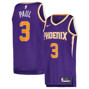 Impressive Chris Paul Phoenix Suns Nike Unisex Swingman Jersey Icon Edition Purple/White
