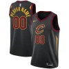Impressive Cleveland Cavaliers Nike Swingman Custom Jersey Black Statement Edition
