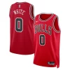 Impressive Coby White Chicago Bulls Nike Unisex Swingman Jersey Icon Edition Red