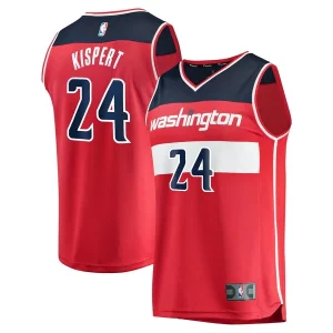 Impressive Corey Kispert Washington Wizards Youth Fast Break Replica Player Jersey Icon Edition Red