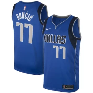 Impressive Dallas Mavericks Luka Doncic Nike Men's Swingman Jersey Royal