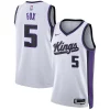 Impressive De'Aaron Fox Sacramento Kings Nike Unisex Swingman Jersey Association Edition White