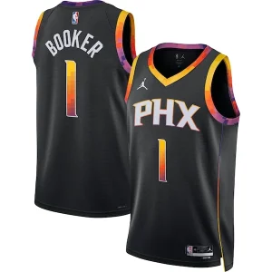 Impressive Devin Booker Phoenix Suns Jordan Brand Unisex Swingman Jersey Statement Edition Black