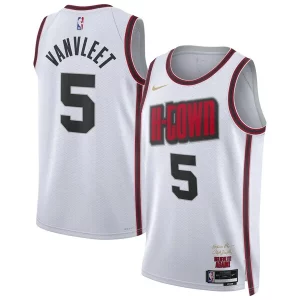 Impressive Fred VanVleet Houston Rockets Nike Unisex 2024/25 Swingman Player Jersey City Edition White