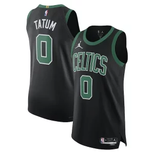 Impressive Jayson Tatum Boston Celtics Jordan Brand Authentic Player Jersey Statement Edition Black