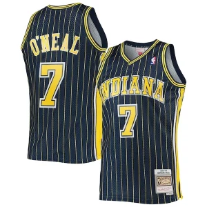 Impressive Jermaine O'Neal Indiana Pacers 2003/04 Hardwood Classics Swingman Jersey Navy