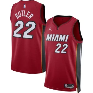 Impressive Jimmy Butler Miami Heat Jordan Brand Unisex Swingman Jersey Statement Edition Red