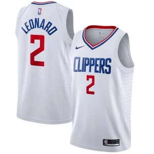 Impressive Kawhi Leonard LA Clippers Nike 2019/2020 Swingman Jersey Association Edition White