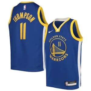 Impressive Klay Thompson Golden State Warriors Nike Youth Team Swingman Jersey Icon Edition Blue