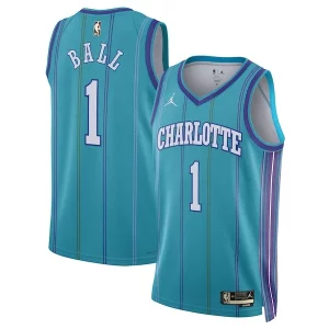 Impressive LaMelo Ball Charlotte Hornets Jordan Brand Unisex 2023/24 Swingman Replica Jersey Classic Edition Teal