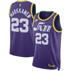 Impressive Lauri Markkanen Utah Jazz Nike Unisex 2023/24 Swingman Replica Jersey Classic Edition Purple