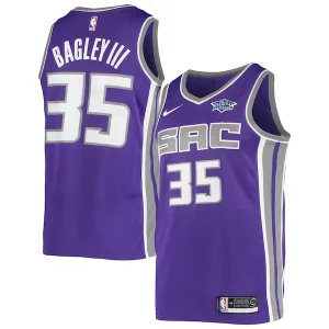 Impressive Marvin Bagley III Sacramento Kings Nike Swingman Team Player Jersey Icon Edition Purple