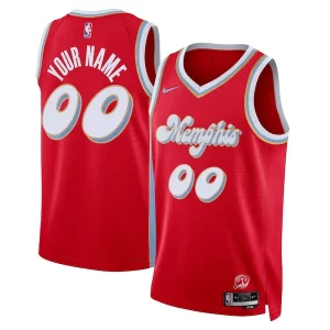 Impressive Memphis Grizzlies Nike Unisex 2024/25 Custom Swingman Jersey City Edition Red