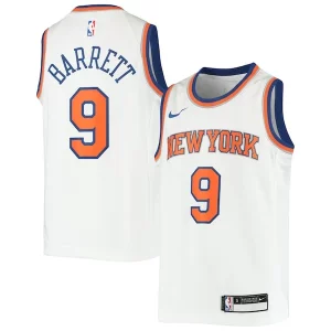 Impressive RJ Barrett New York Knicks Nike Youth Swingman Jersey Association Edition White