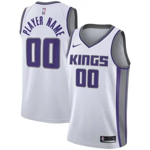 Impressive Sacramento Kings Nike Swingman Custom Jersey White Association Edition