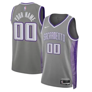Impressive Sacramento Kings Nike Unisex 2022/23 Swingman Custom Jersey City Edition Black