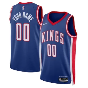 Impressive Sacramento Kings Nike Unisex 2024/25 Custom Swingman Jersey City Edition Blue