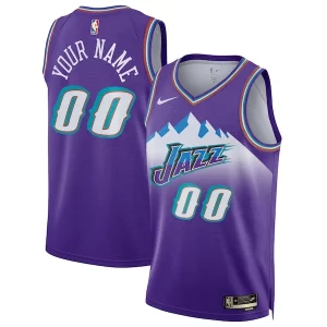 Impressive Utah Jazz Nike Unisex 2022/23 Custom Swingman Jersey Classic Edition Purple