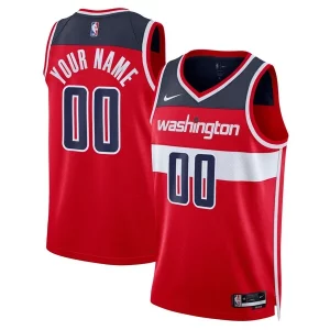 Impressive Washington Wizards Nike Unisex Swingman Custom Jersey Red Icon Edition