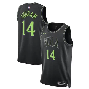 Premium Brandon Ingram New Orleans Pelicans Nike Unisex 2023/24 Swingman Jersey Black City Edition