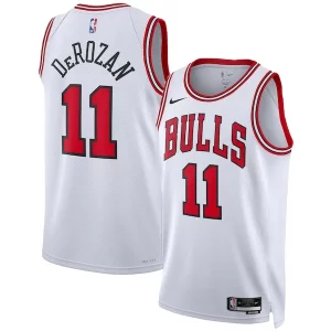 Premium DeMar DeRozan Chicago Bulls Nike Unisex Swingman Jersey Association Edition White/Red