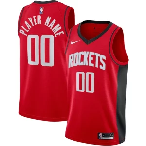 Premium Houston Rockets Nike 2020/21 Swingman Custom Jersey Icon Edition Red