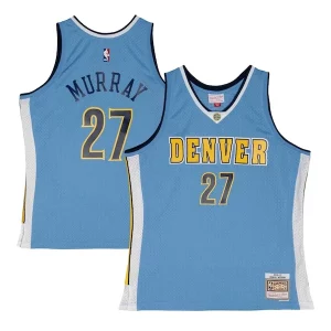 Premium Jamal Murray Denver Nuggets 2016/17 Throwback Swingman Jersey Powder Blue