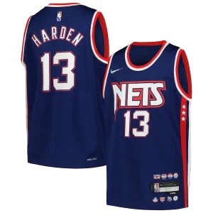 Premium James Harden Brooklyn Nets Nike Youth Swingman Jersey City Edition Navy